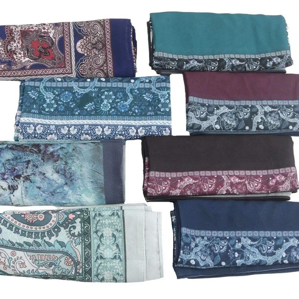 Модный шифоновый шарф в этническом стиле с длинным принтом, исламский тюрбан 70*170 см, тонкий платок на каждый день
Модный шифоновый шарф в этническом стиле с длинным принтом, исламский тюрбан 70*170 см, тонкий платок на каждый день