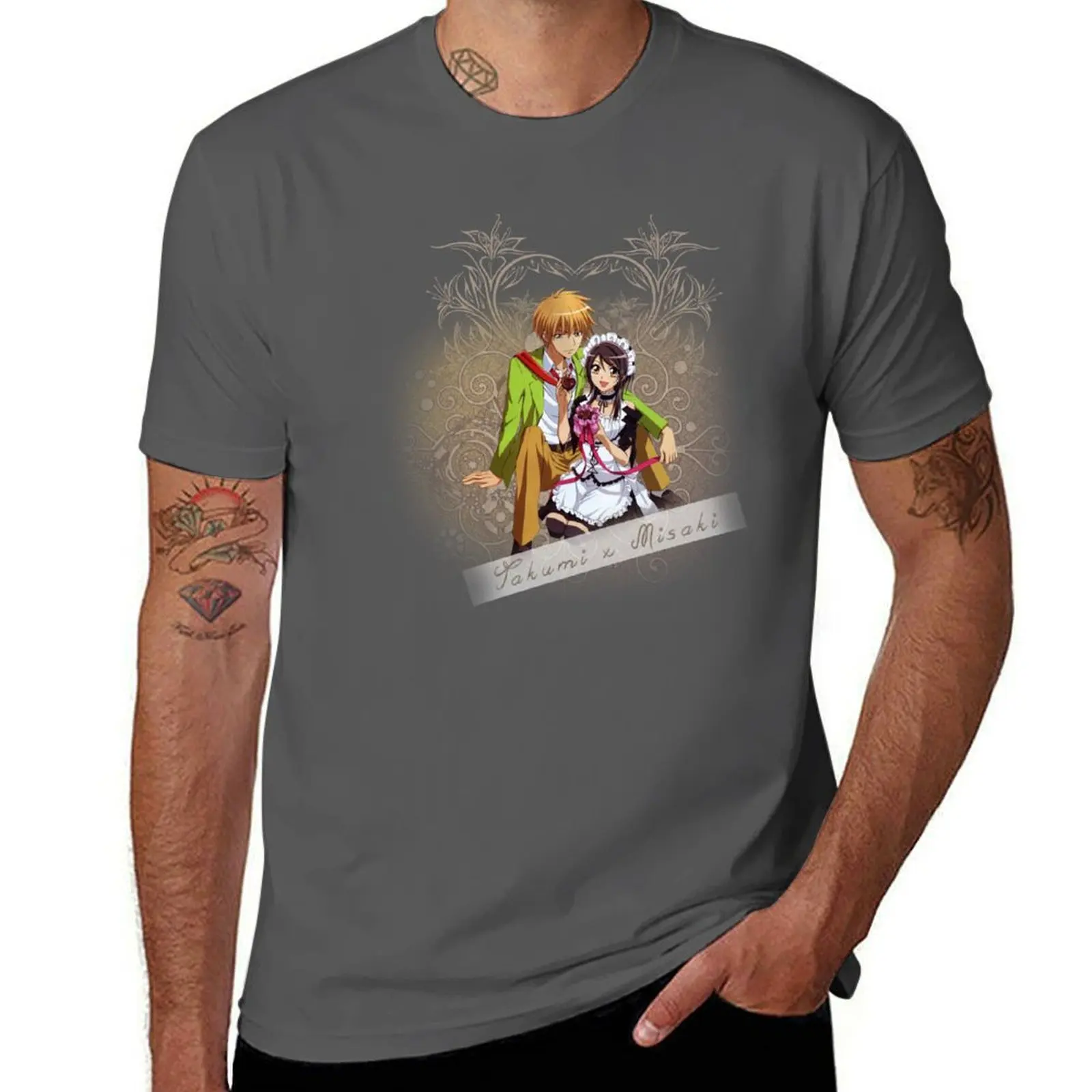 Kaichou Wa Maid-Sama - Takumi x Misaki Футболка, хлопковые футболки, мужские футболки из 100% мужчин, футболка с рисунком
Kaichou Wa Maid-Sama - Takumi x Misaki Футболка, хлопковые футболки, мужские футболки из 100% мужчин, футболка с рисунком
