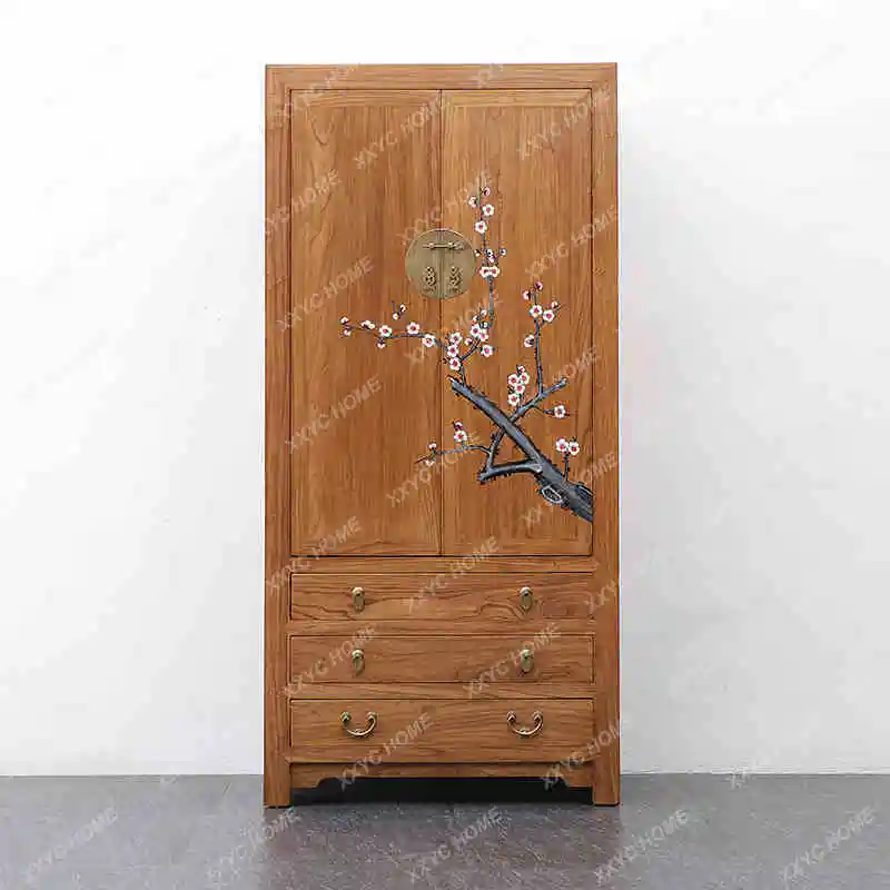 old elm painted bedroom locker simple classical door cabinet
old elm painted bedroom locker simple classical door cabinet