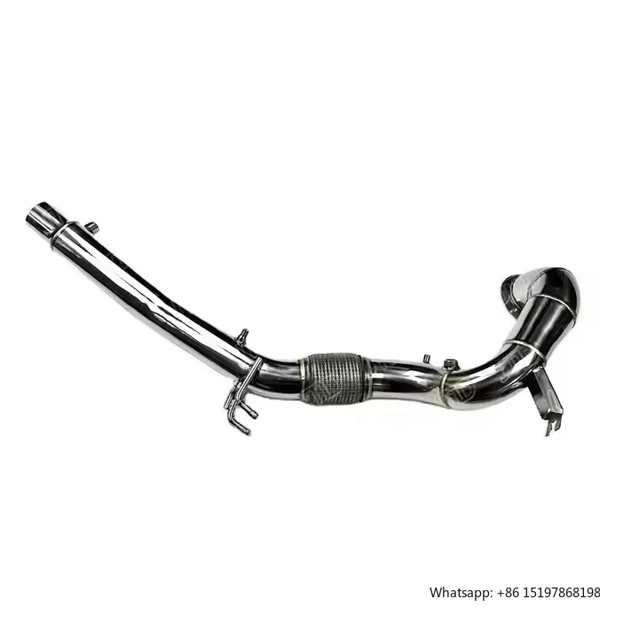 High Quality 304 Stainless Steel Downpipe for VW Golf GTI 8 2.0T OPF Version Anti-Corrosion Exhaust Manifold Easy Installation
High Quality 304 Stainless Steel Downpipe for VW Golf GTI 8 2.0T OPF Version Anti-Corrosion Exhaust Manifold Easy Installation