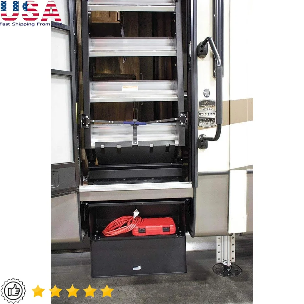 10 inch Under Step Storage Box Steel Lockable Organizer Vehicle Auto Accessories Secure Storage Solution Heavy Duty
10 inch Under Step Storage Box Steel Lockable Organizer Vehicle Auto Accessories Secure Storage Solution Heavy Duty