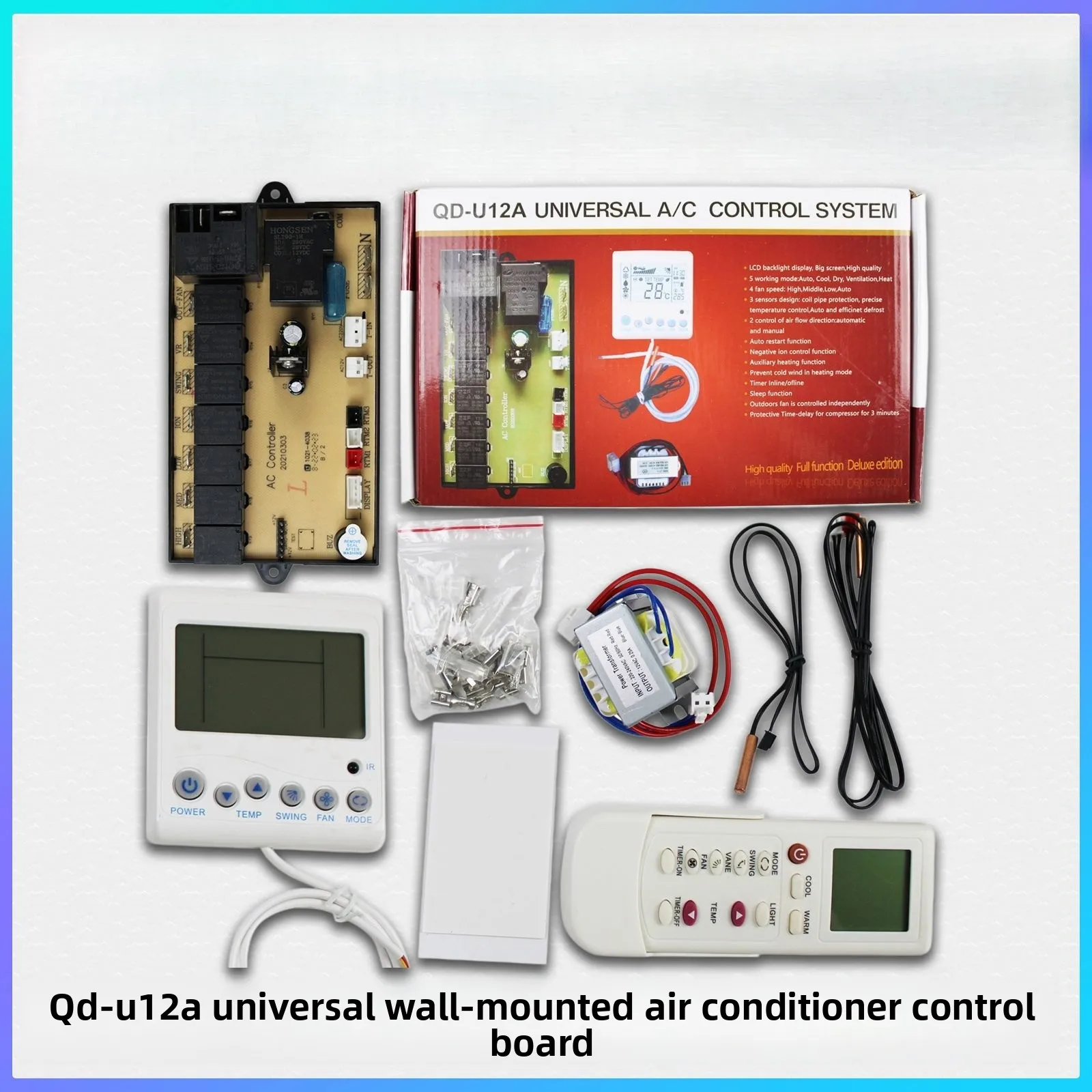 QD-U12A Air Conditioner Control Board Repair Board Circuit Computer Board Universal Motherboard
QD-U12A Air Conditioner Control Board Repair Board Circuit Computer Board Universal Motherboard