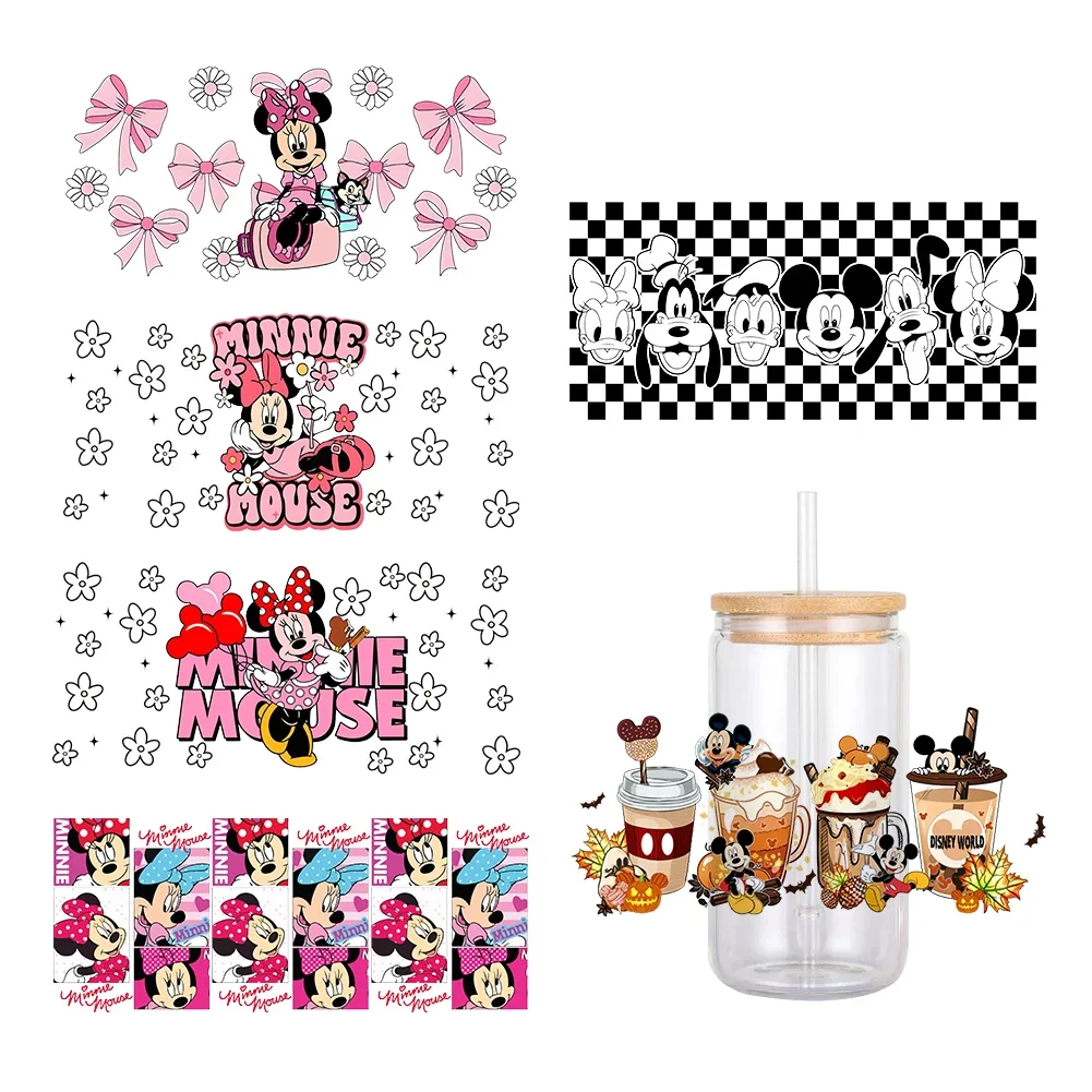 11x24cm Mickey Minnie Cup Wrap Stickers Disney Libbey 16oz Can Glass 3D Waterproof UV DTF Coffee Can Wrap Libbey Glass Wrap
11x24cm Mickey Minnie Cup Wrap Stickers Disney Libbey 16oz Can Glass 3D Waterproof UV DTF Coffee Can Wrap Libbey Glass Wrap