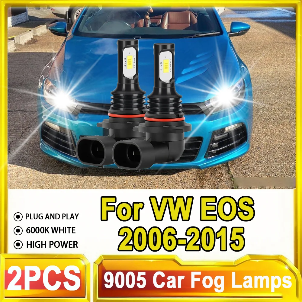 2Pcs 20000LM LED Front Fog Lamps 90W HB3 9005 Fog Lights 360 Degree Lighting 6000K White For VW EOS 2006-2015 2007 2008 2009
2Pcs 20000LM LED Front Fog Lamps 90W HB3 9005 Fog Lights 360 Degree Lighting 6000K White For VW EOS 2006-2015 2007 2008 2009
