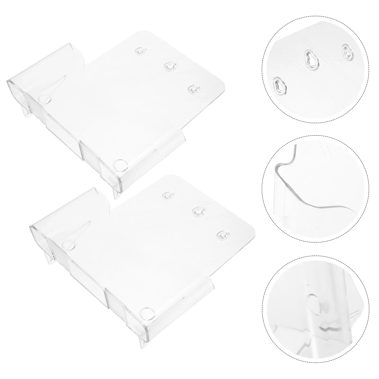 2Pcs Acrylic Paper Holder Lightweight Portable Document Display Stand for Office Home Bank Shopping Mall Brochures Pamphlets
2Pcs Acrylic Paper Holder Lightweight Portable Document Display Stand for Office Home Bank Shopping Mall Brochures Pamphlets