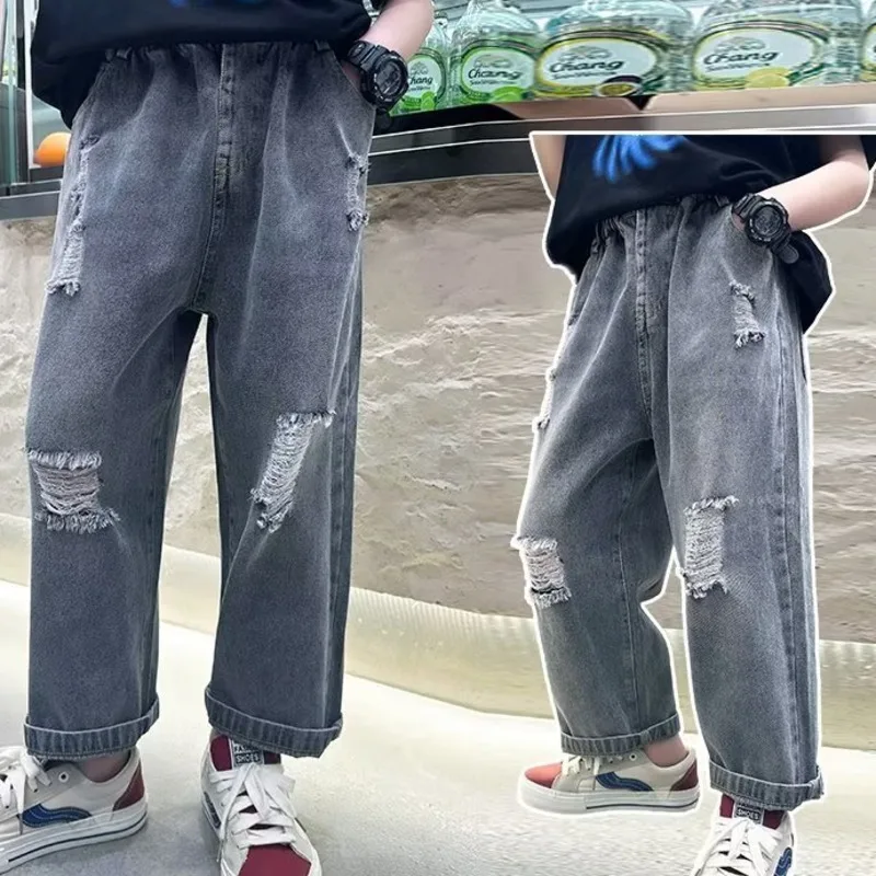Harajuku Japanese Children's Clothing Zipper Trend Versatile New Fashion Pants Lazy And Simple Jeans Temperament
Harajuku Japanese Children's Clothing Zipper Trend Versatile New Fashion Pants Lazy And Simple Jeans Temperament
