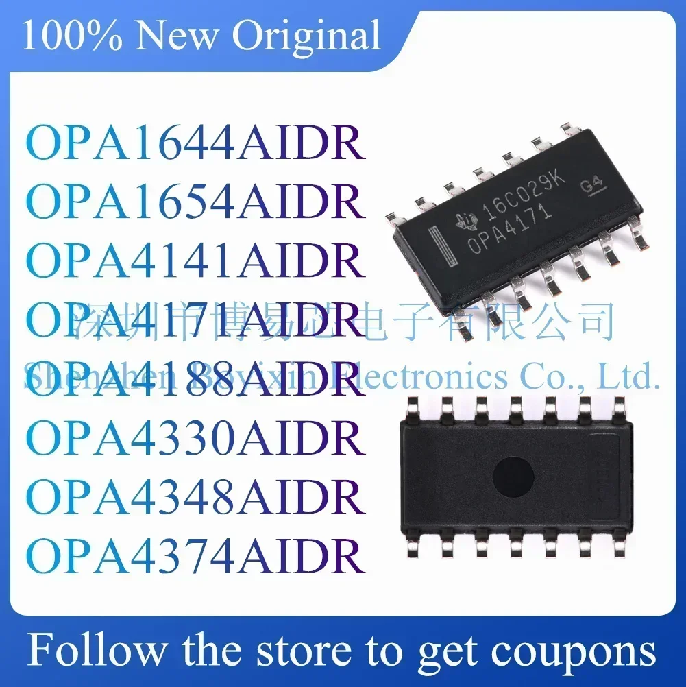 OPA1644AIDR OPA1654AIDR OPA4141AIDR OPA4171AIDR OPA4188AIDR OPA4330AIDR OPA4348AIDR OPA4374AIDR Standard version
OPA1644AIDR OPA1654AIDR OPA4141AIDR OPA4171AIDR OPA4188AIDR OPA4330AIDR OPA4348AIDR OPA4374AIDR Standard version