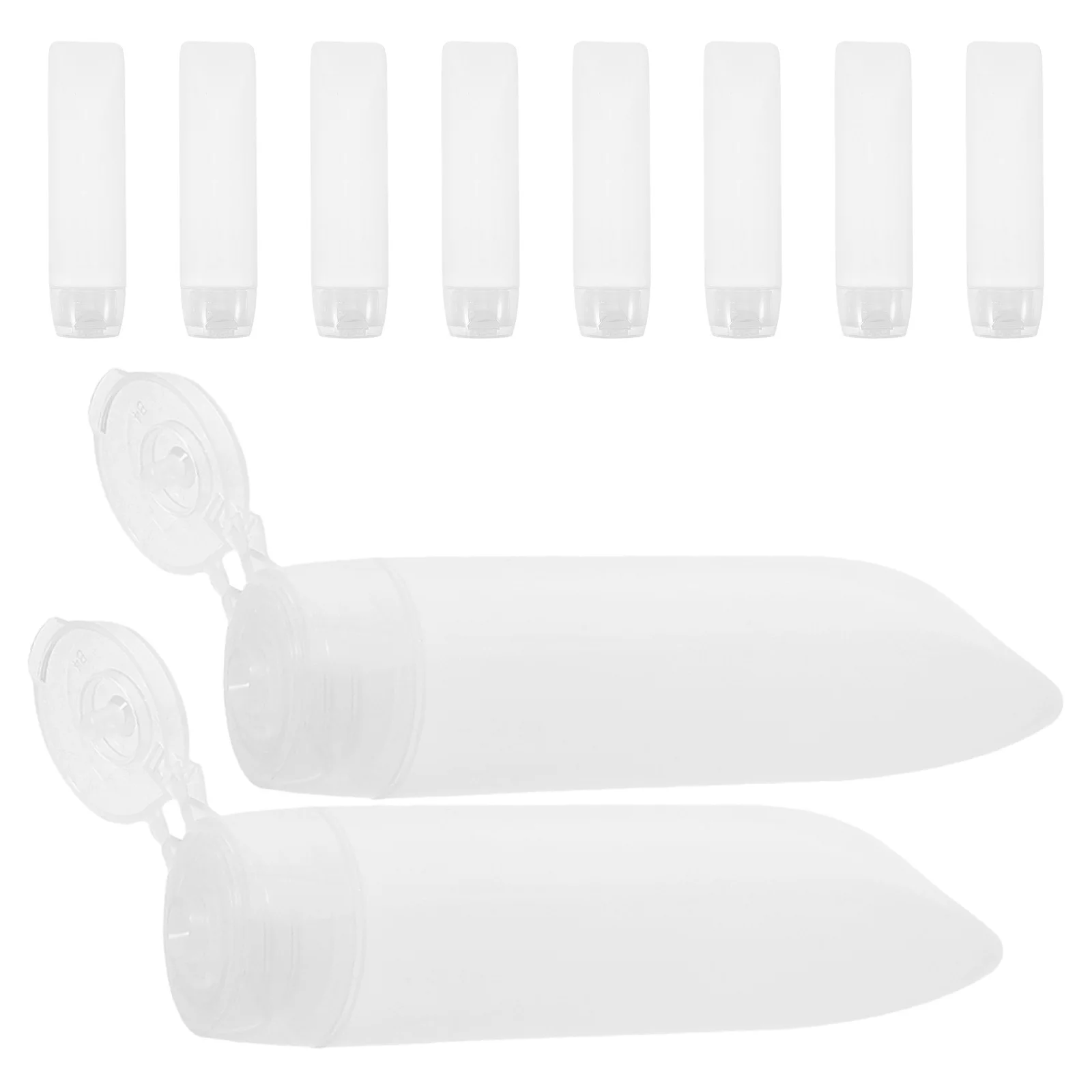 10 Pcs Squeeze Bottles Travel Mini Lotion Containers Empty Plastic Makeup Refillable Tubes
10 Pcs Squeeze Bottles Travel Mini Lotion Containers Empty Plastic Makeup Refillable Tubes