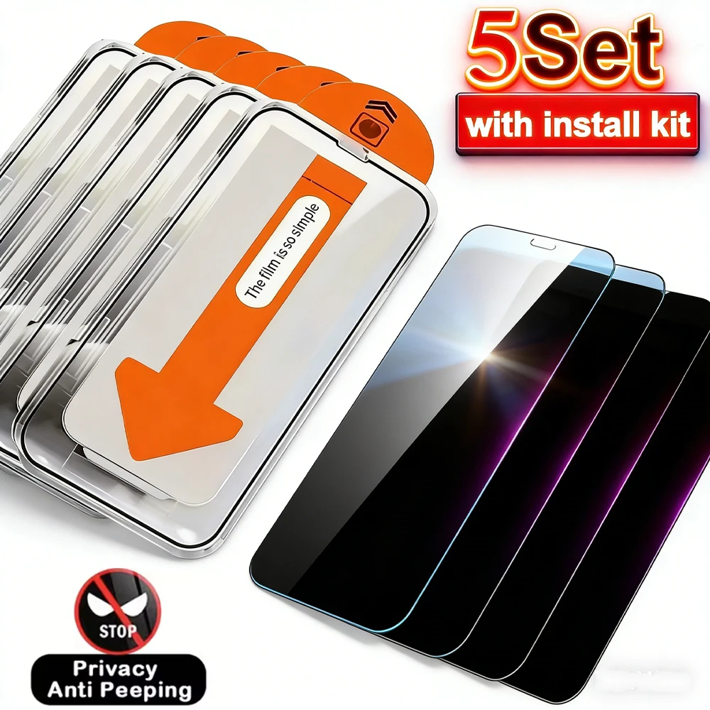 5 шт. Защитные стекла для iPhone 17 Pro Max, 16 Plus, 15, 14, 13, 12, 11, X, XR, XS, 6: антишпионские, без пыли при установке
5 шт. Защитные стекла для iPhone 17 Pro Max, 16 Plus, 15, 14, 13, 12, 11, X, XR, XS, 6: антишпионские, без пыли при установке