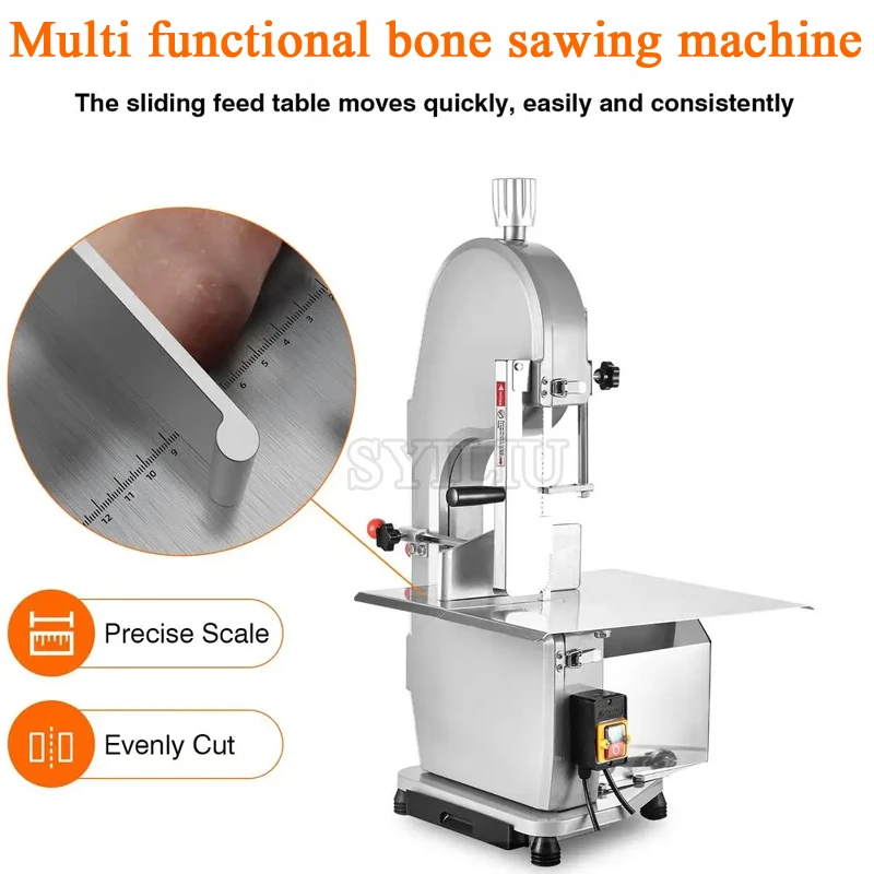 Electric Bone Saw Cutting Machine Food Processor Commercial Desktop Electric Bone Saw Cutter Bone Cutter Small Bone
Electric Bone Saw Cutting Machine Food Processor Commercial Desktop Electric Bone Saw Cutter Bone Cutter Small Bone