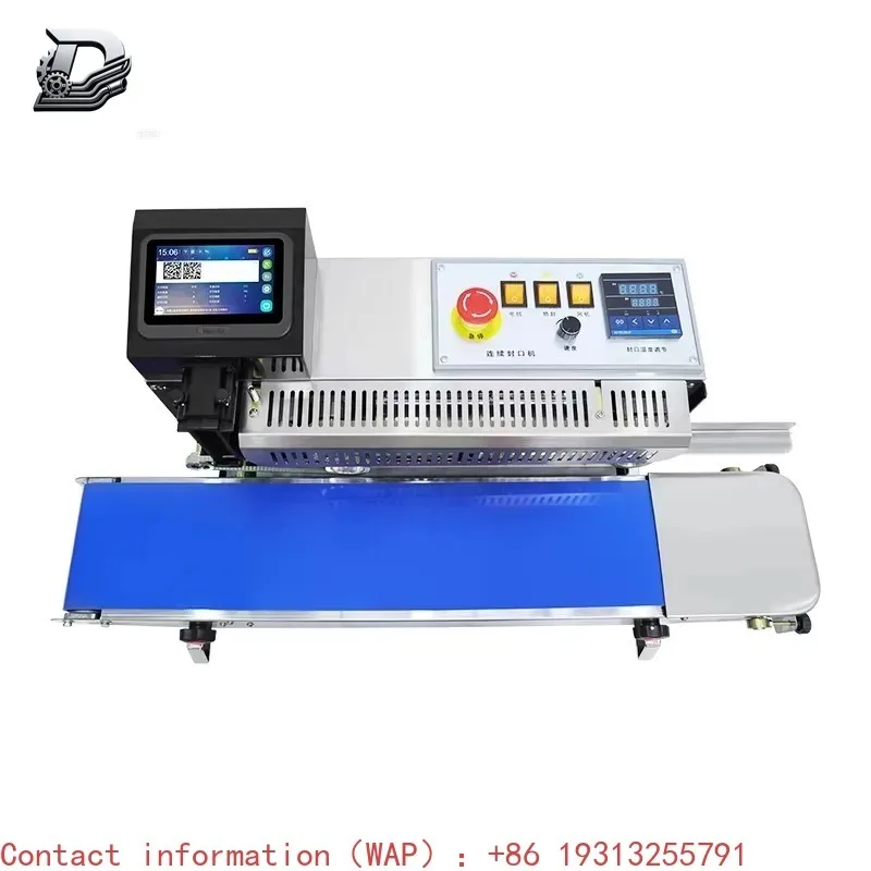 【Best-selling】Continuous Band Sealing Machine Automatic Pouch Sealer With Inkjet Date Coding Printer
【Best-selling】Continuous Band Sealing Machine Automatic Pouch Sealer With Inkjet Date Coding Printer