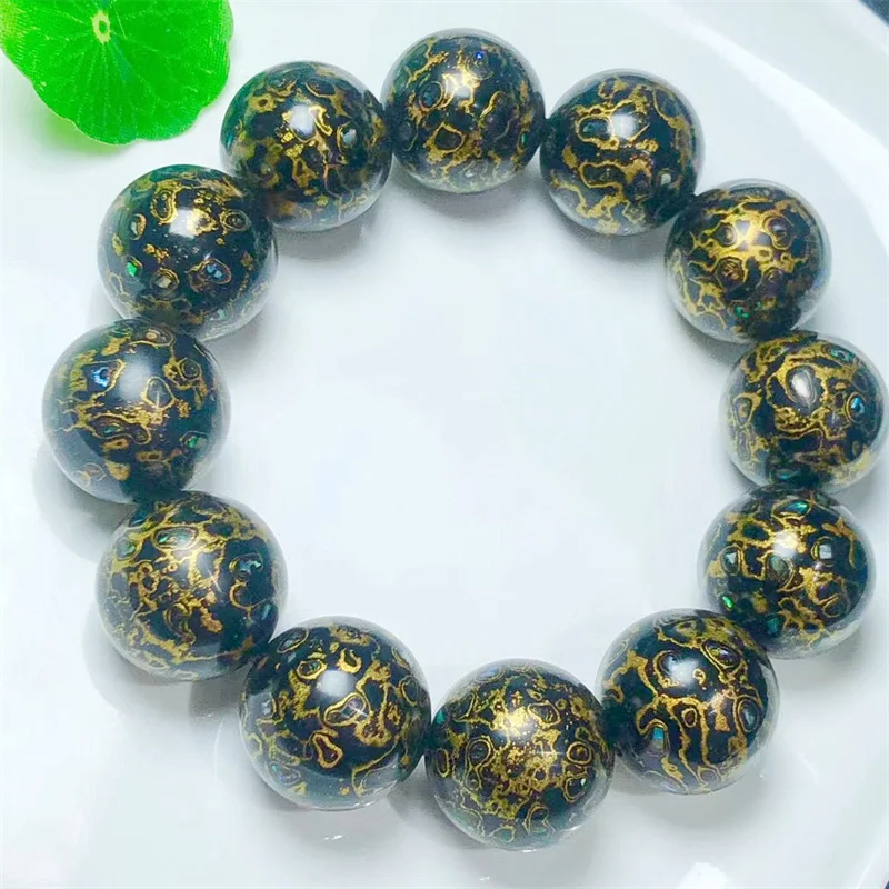 Natural Large Lacquer Bead Bracelet Gemstone Round Bead Crystal Healing Round Bead Bracelet Women Men Fine Jewelry Gift 10mm
Natural Large Lacquer Bead Bracelet Gemstone Round Bead Crystal Healing Round Bead Bracelet Women Men Fine Jewelry Gift 10mm