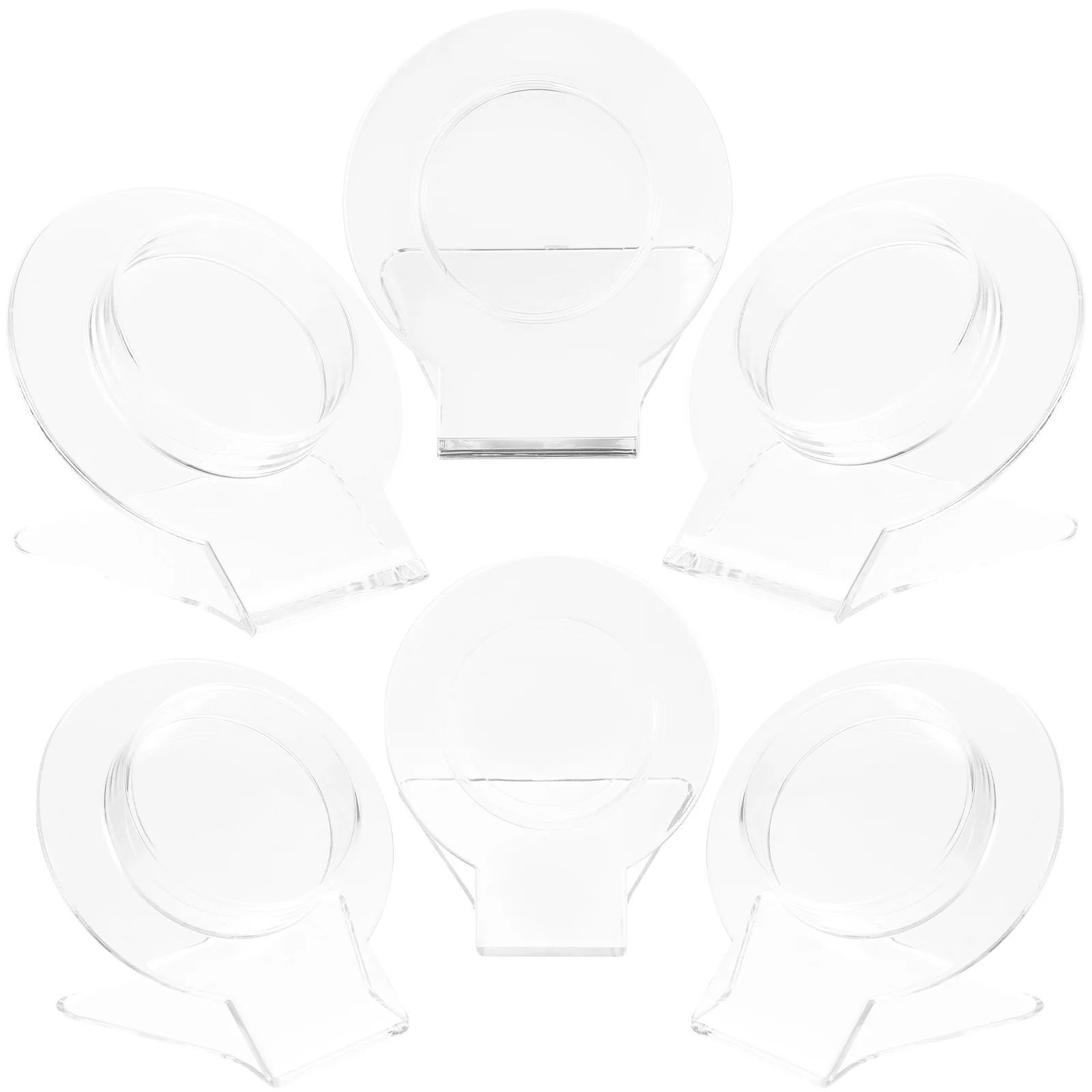 6pcs Bracelet Holder Stand Clear Acrylic Base Transparent Display Bracket for Jewelry Watches Accessories Storage Organizing
6pcs Bracelet Holder Stand Clear Acrylic Base Transparent Display Bracket for Jewelry Watches Accessories Storage Organizing