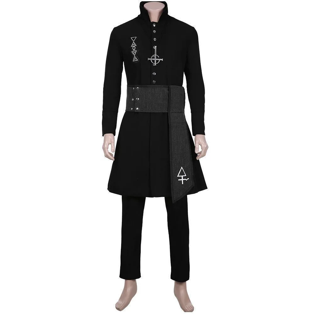 Halloween Nameless Ghoul Band Cos Suit Black Coat Band Nameless Ghoul Cosplay Cosplay
Halloween Nameless Ghoul Band Cos Suit Black Coat Band Nameless Ghoul Cosplay Cosplay