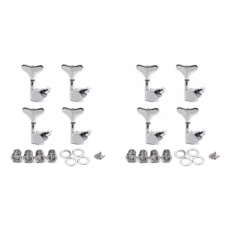 AS98-8X 4R Electric Bass Guitar Tuners Machine Heads Bass Guitar Tuning Pegs Tuning Keys Buttons Chrome Guitar Parts
AS98-8X 4R Electric Bass Guitar Tuners Machine Heads Bass Guitar Tuning Pegs Tuning Keys Buttons Chrome Guitar Parts
