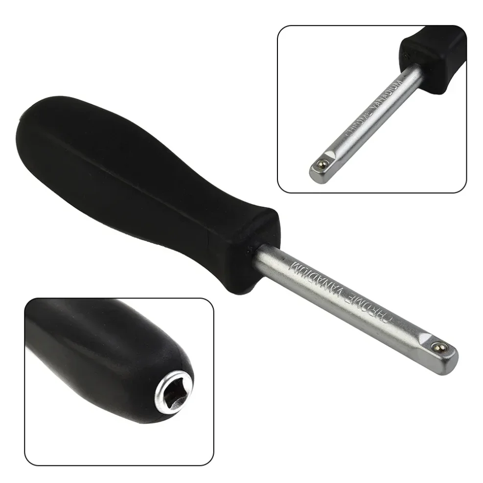 150 MM Spanner 1/4-Inch Female Square Drive Handle Socket Wrench For Small Flying Ratchet Wrenches Slide Rod AD Connectors
150 MM Spanner 1/4-Inch Female Square Drive Handle Socket Wrench For Small Flying Ratchet Wrenches Slide Rod AD Connectors