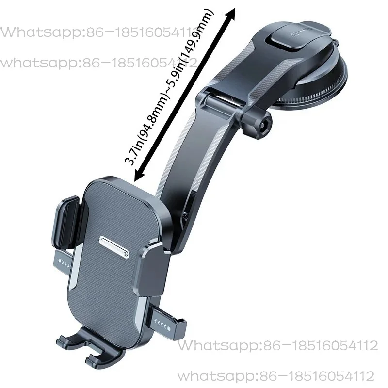 Universal Car Phone Holder - Dashboard Windshield Desk Mount for GPS Navigation Secure Hanging Bracket
Universal Car Phone Holder - Dashboard Windshield Desk Mount for GPS Navigation Secure Hanging Bracket