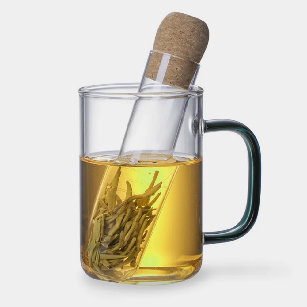 2pcs Glass Tube Tea Strainers Clear Loose Leaf Filters Cork Stoppers Mug Infusers Kitchen Tea Flower Infusers Bar Tools
2pcs Glass Tube Tea Strainers Clear Loose Leaf Filters Cork Stoppers Mug Infusers Kitchen Tea Flower Infusers Bar Tools