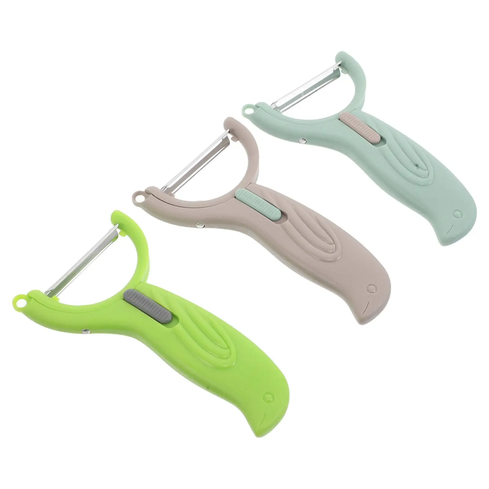 3 Pcs Skin-peeler Veggie Slicer Multi-function Peeling Tool Stainless Steel Kitchen Spiral
3 Pcs Skin-peeler Veggie Slicer Multi-function Peeling Tool Stainless Steel Kitchen Spiral