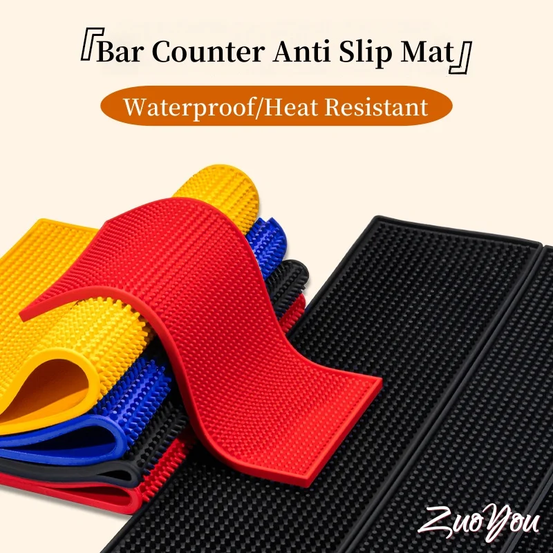 Rubber Bar Mats for Countertop PVC Coffee Bar Mats Anti-slip Waterproof for Bartending Bar Service Drain Mat Home Mat Spill Matt
Rubber Bar Mats for Countertop PVC Coffee Bar Mats Anti-slip Waterproof for Bartending Bar Service Drain Mat Home Mat Spill Matt