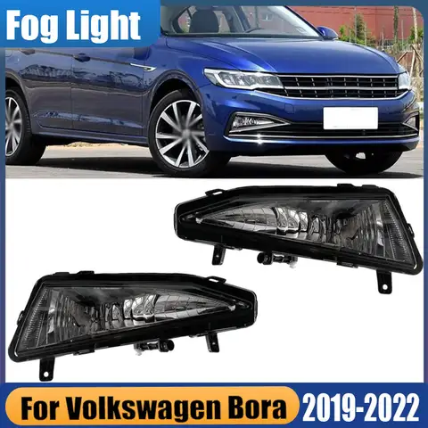 Foglight For Volkswagen Bora 2019 2020 2021 2022 Car Accessories Front Bumper Driving Fog Lamp Signal Lamp Car Light Accessembly
