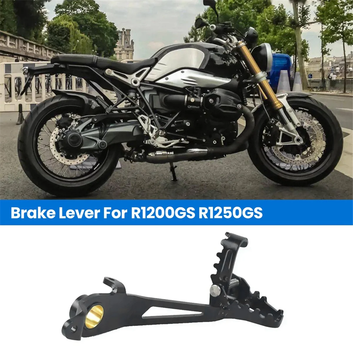 Motor-Motorcycles Rear Brake Lever for R1200GS R1250GS ADV Brake Pedal Universal Brake
Motor-Motorcycles Rear Brake Lever for R1200GS R1250GS ADV Brake Pedal Universal Brake