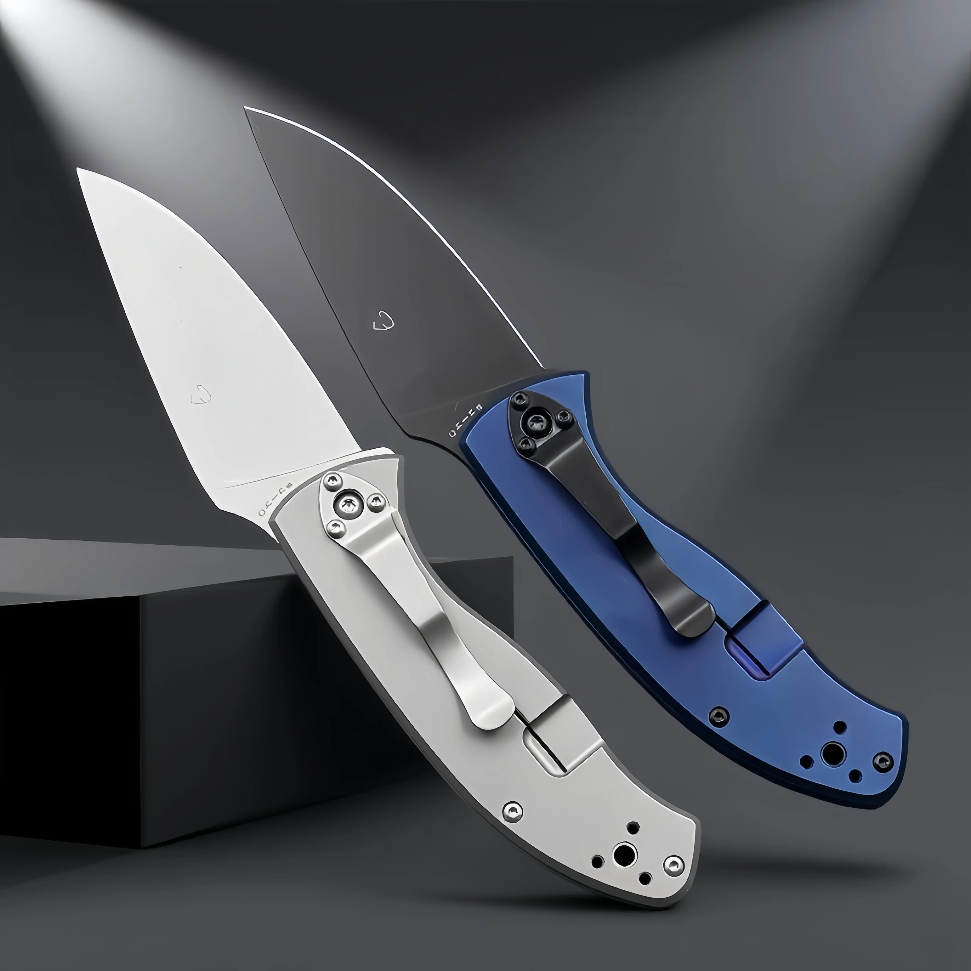 C122- Titanium alloy handle folding knife EDC personalized portable Mini knife for bread slicing and household sharp fruit knife 
C122- Titanium alloy handle folding knife EDC personalized portable Mini knife for bread slicing and household sharp fruit knife
