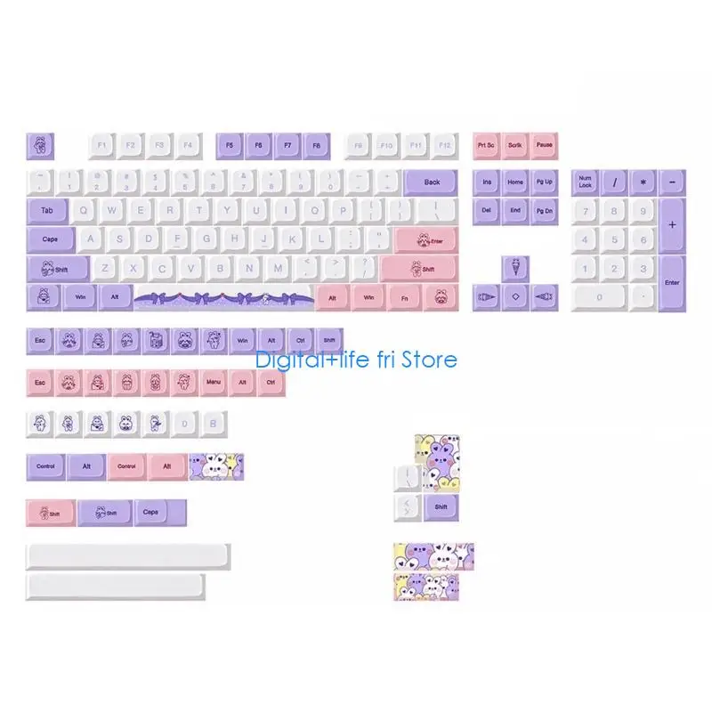 E06D 147 клавиш/набор XDA Profile Пользовательские колпачки для клавиш лавандового цвета Колпачки для клавиш с сублимационной
E06D 147 клавиш/набор XDA Profile Пользовательские колпачки для клавиш лавандового цвета Колпачки для клавиш с сублимационной