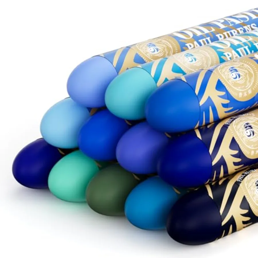 Large Oil Pastels Set - 12 Ocean Colors 0.79" x 4.72" Jumbo Sticks,Vibrant, Creamy Texture and Blends Easily for Artists, Stude
Large Oil Pastels Set - 12 Ocean Colors 0.79" x 4.72" Jumbo Sticks,Vibrant, Creamy Texture and Blends Easily for Artists, Stude