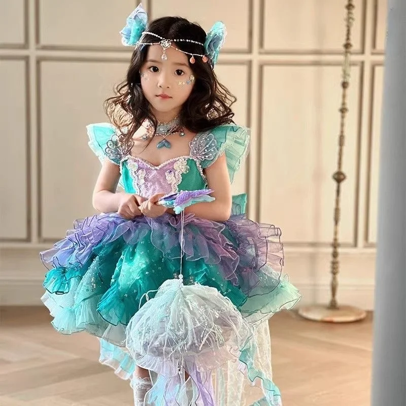 Custom Flower Girl Dress Wedding Gown Birthday Party Pageant Dress for Girls
Custom Flower Girl Dress Wedding Gown Birthday Party Pageant Dress for Girls