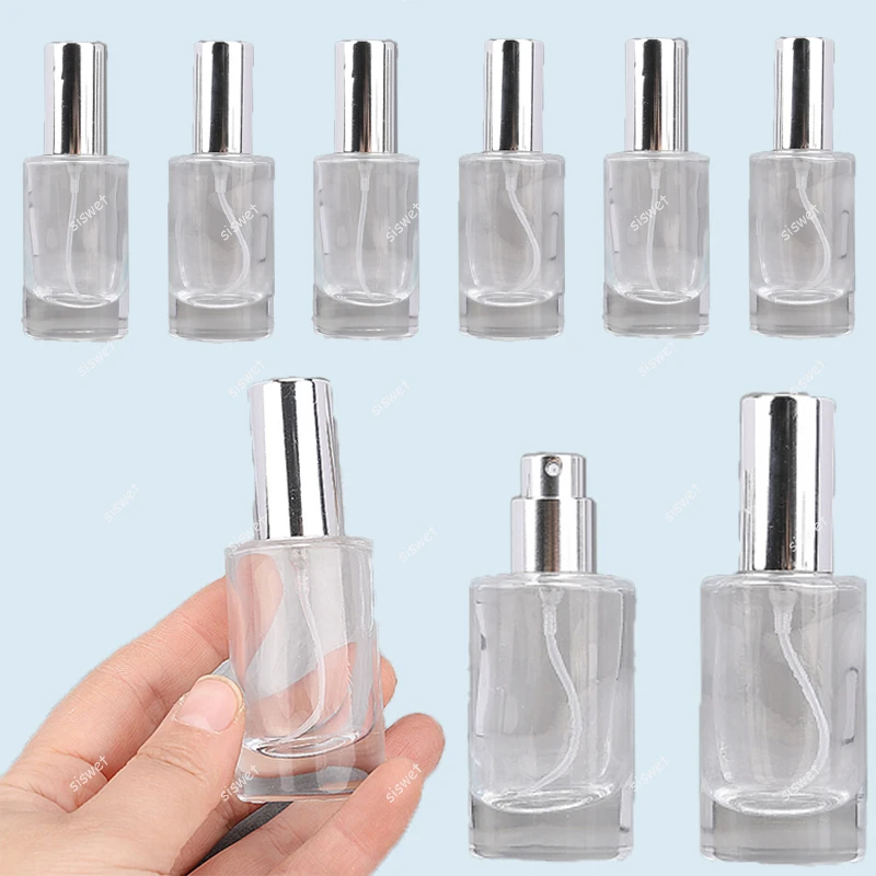 10 PCS 20ML High Quality Perfume Spray Bottle Empty Glass Parfume Sample Atomizer Travel Cosmetic Containers Refillable Bottle
10 PCS 20ML High Quality Perfume Spray Bottle Empty Glass Parfume Sample Atomizer Travel Cosmetic Containers Refillable Bottle