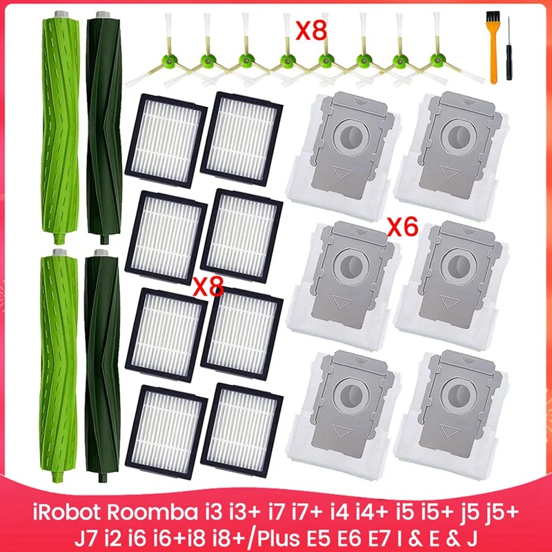 Replacement Parts For Irobot Roomba I3 I3+ I7 I7+ I4 I4+ I5 I5+ J5 J5+J7 I2 I6 I6+I8 I8+/Plus E5 E6 E7 I & E & J Series
Replacement Parts For Irobot Roomba I3 I3+ I7 I7+ I4 I4+ I5 I5+ J5 J5+J7 I2 I6 I6+I8 I8+/Plus E5 E6 E7 I & E & J Series