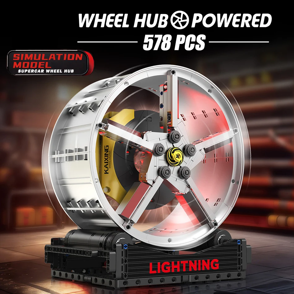 MOC Electrical Rotation Supercar Brake Wheel Hub Model Building Blocks City Technical Sport Car Parts Rim Bricks Toys Kids Gifts
MOC Electrical Rotation Supercar Brake Wheel Hub Model Building Blocks City Technical Sport Car Parts Rim Bricks Toys Kids Gifts