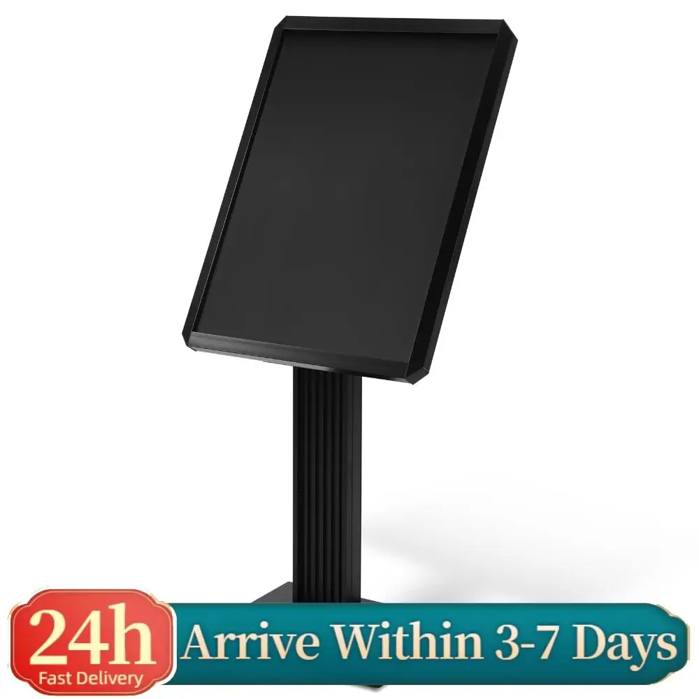 Sign Holder Stand 20x27inch/24x31.5inch Pedestal Poster Banner Stand with Snap-Open Frame Display for Malls Schools Restaurants
Sign Holder Stand 20x27inch/24x31.5inch Pedestal Poster Banner Stand with Snap-Open Frame Display for Malls Schools Restaurants