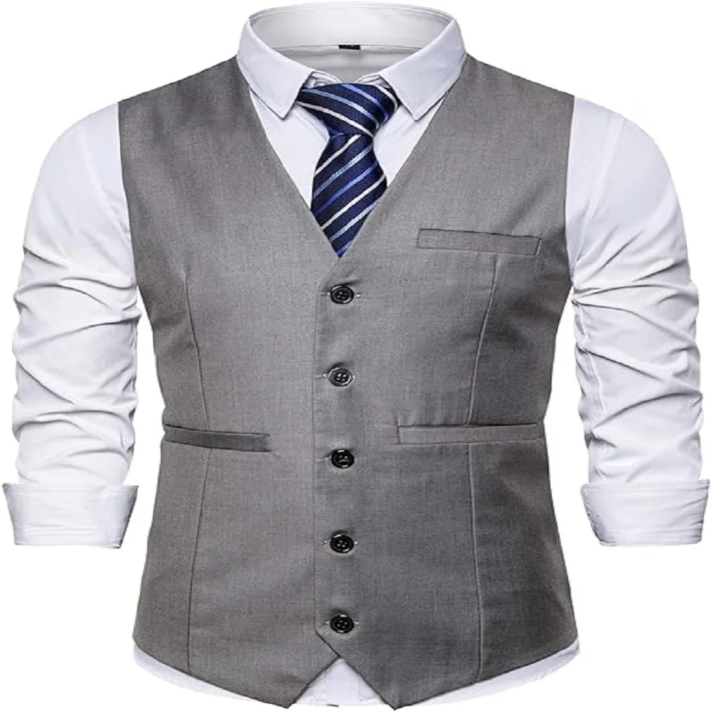 Formal Suit for Men Suit Vest Single Breasted Male Clothes Suits Men's Gilet Vests Elegant Man Blazer Clothing
Formal Suit for Men Suit Vest Single Breasted Male Clothes Suits Men's Gilet Vests Elegant Man Blazer Clothing