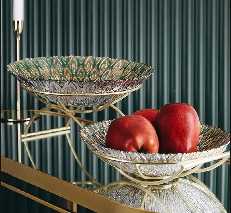 Ceramic Fruit Plate with Metal Rack Creativity Home Living Room Decorations Candy Snacks Storage Tray Party Large
Ceramic Fruit Plate with Metal Rack Creativity Home Living Room Decorations Candy Snacks Storage Tray Party Large