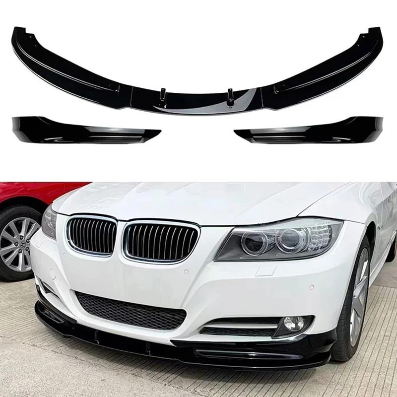 Divisor de alerón de parachoques delantero negro para BMW Serie 3 E90 E91 LCI Facelift 325i 330i 2007-2012 Difusor de labio Tuni
Divisor de alerón de parachoques delantero negro para BMW Serie 3 E90 E91 LCI Facelift 325i 330i 2007-2012 Difusor de labio Tuni