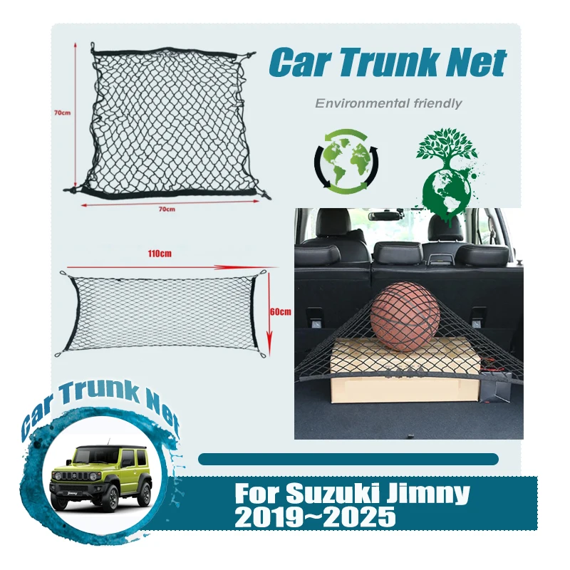 Car Rear Trunk Nets For Suzuki Jimny Accessories 2024 2019~2025 Jb74 Nylon Organizer Elastic Luggage Holder Pockets Accessories
Car Rear Trunk Nets For Suzuki Jimny Accessories 2024 2019~2025 Jb74 Nylon Organizer Elastic Luggage Holder Pockets Accessories