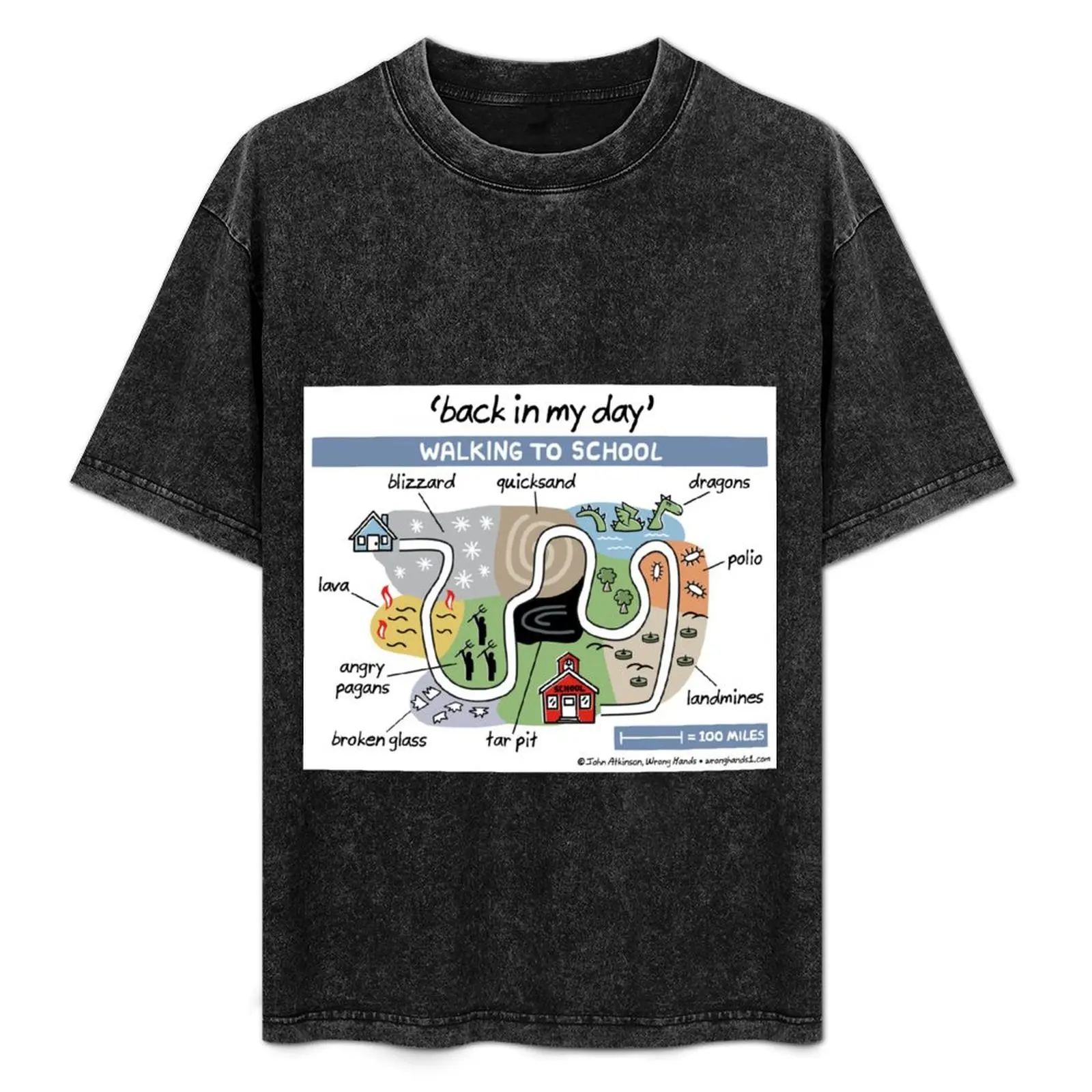 back in my day - walking to school T-Shirt anime t shirts oversize t shirt for man T-Shirt 
back in my day - walking to school T-Shirt anime t shirts oversize t shirt for man T-Shirt