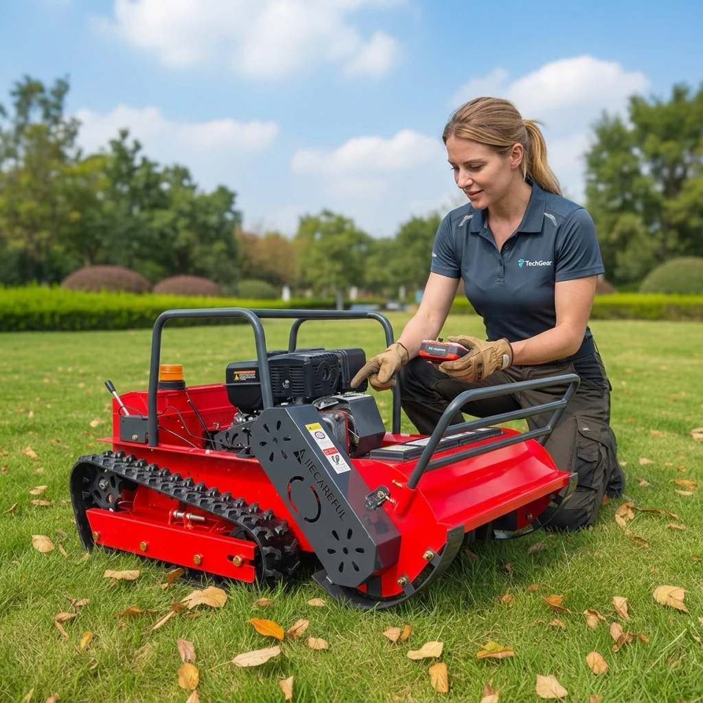 Precision Cutting 1M RC Grass Cutter Hybrid Engine Remote Control Crawler Lawn Mower for Professional Landscape Business
Precision Cutting 1M RC Grass Cutter Hybrid Engine Remote Control Crawler Lawn Mower for Professional Landscape Business