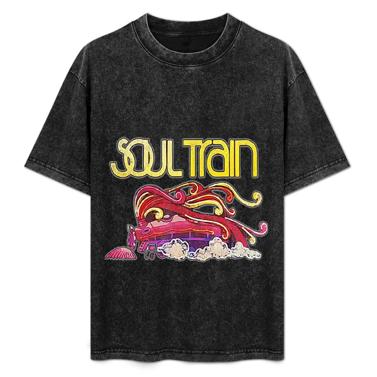 Soul Train, distressed T-Shirt Work Style Casual T-Shirt
Soul Train, distressed T-Shirt Work Style Casual T-Shirt