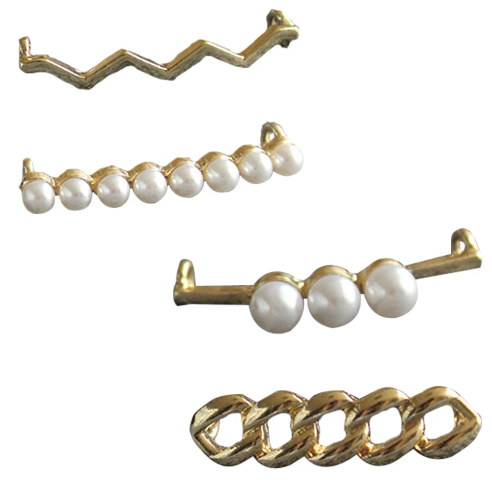 4 Pcs Pearl Buckle Shoes Accessory Lady Buckles Accessories Alloy Clips Women Decor Creative DIY
4 Pcs Pearl Buckle Shoes Accessory Lady Buckles Accessories Alloy Clips Women Decor Creative DIY