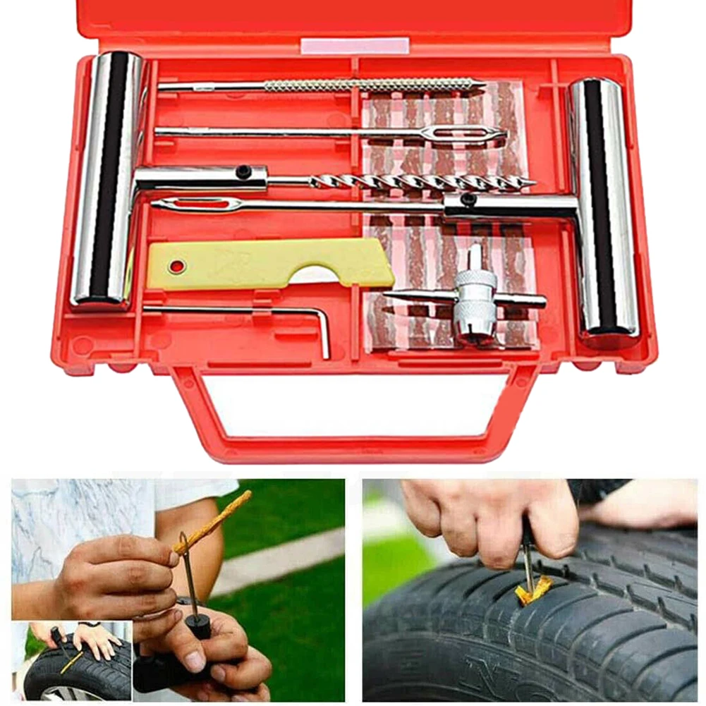 12PC Tyre Repair Tools Tire Puncture Repair Kit For Car Motorcycle Flat Puncture Red Auto Acesssories Tools
12PC Tyre Repair Tools Tire Puncture Repair Kit For Car Motorcycle Flat Puncture Red Auto Acesssories Tools