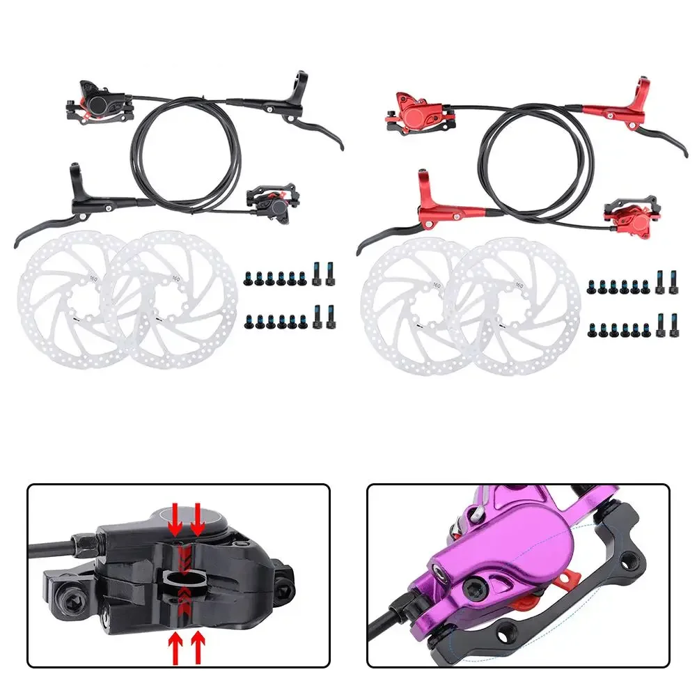Hydraulic Disc Brake for MT500 Mountain Bikes Construction with Dual Piston Drive and Integrated Cylinder Technology
Hydraulic Disc Brake for MT500 Mountain Bikes Construction with Dual Piston Drive and Integrated Cylinder Technology