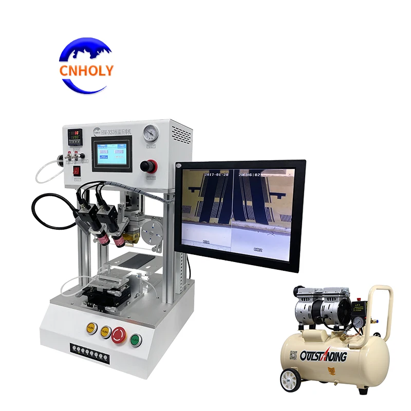 CNHOLY Flex Cof Bonding Machine Head Crystal Phone LCD ACF Bonding Mini Version PLC Bearing Core Components HW-XS3 1 Year 220V
CNHOLY Flex Cof Bonding Machine Head Crystal Phone LCD ACF Bonding Mini Version PLC Bearing Core Components HW-XS3 1 Year 220V