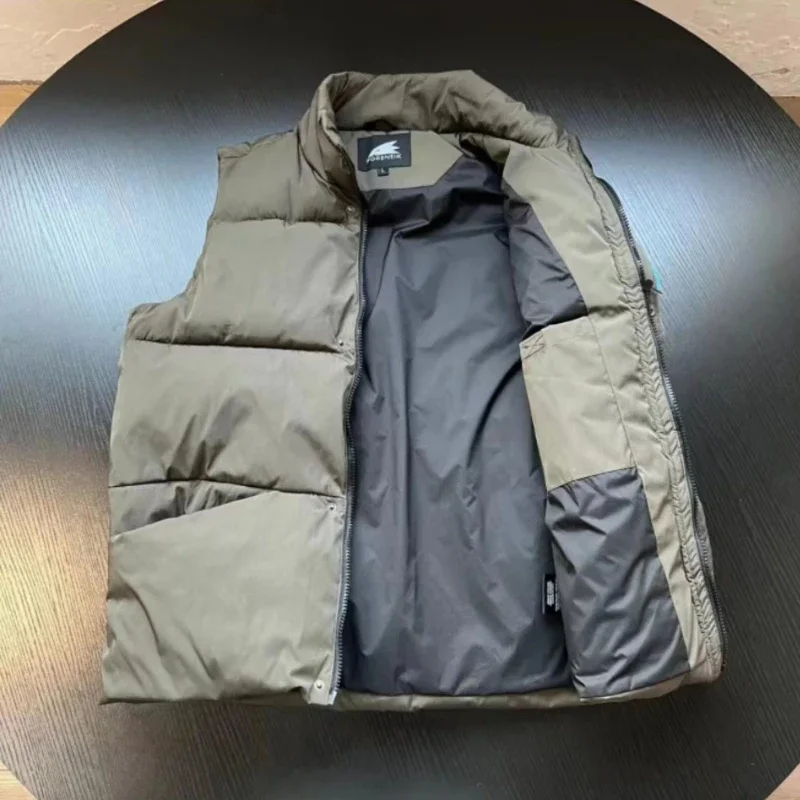 Autumn Winter Fashion Men Vest Outdoo Warm Windproof Sleeveless Clothing Stand Collar Thickened Sleeveless Cotton Jacket for Men
Autumn Winter Fashion Men Vest Outdoo Warm Windproof Sleeveless Clothing Stand Collar Thickened Sleeveless Cotton Jacket for Men