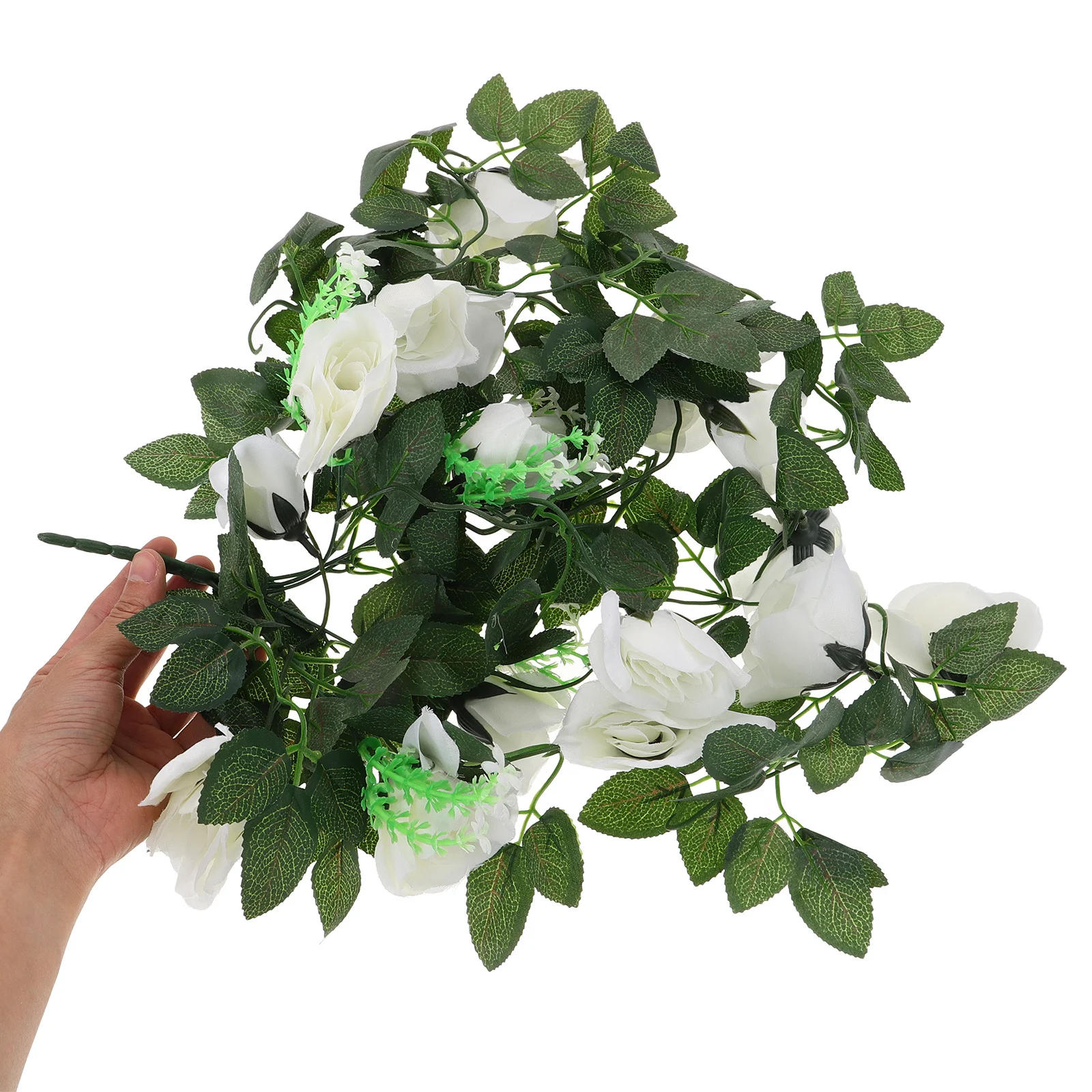 2Pcs Artificial Rose Vine Flower Garland Decoration Simulation Plant Vine for Wedding Garden Party Home Artificial Rose Garland
2Pcs Artificial Rose Vine Flower Garland Decoration Simulation Plant Vine for Wedding Garden Party Home Artificial Rose Garland