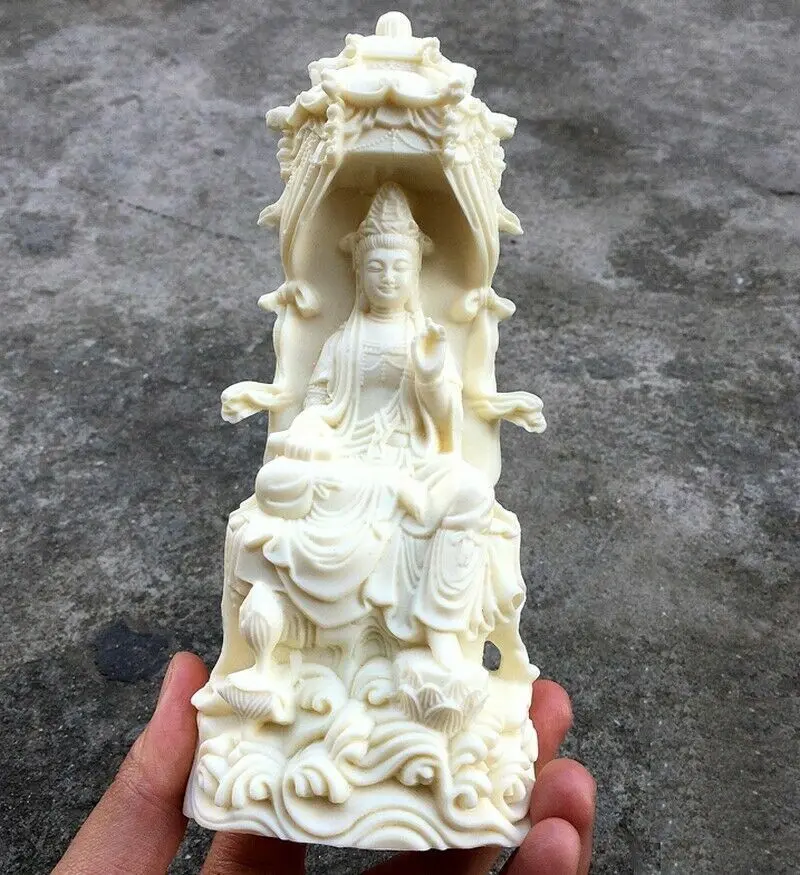 Tagua Nut Vegetable Bodhisattva Buddha Statue Kwan Yin Water Wave Pagoda Decor
Tagua Nut Vegetable Bodhisattva Buddha Statue Kwan Yin Water Wave Pagoda Decor