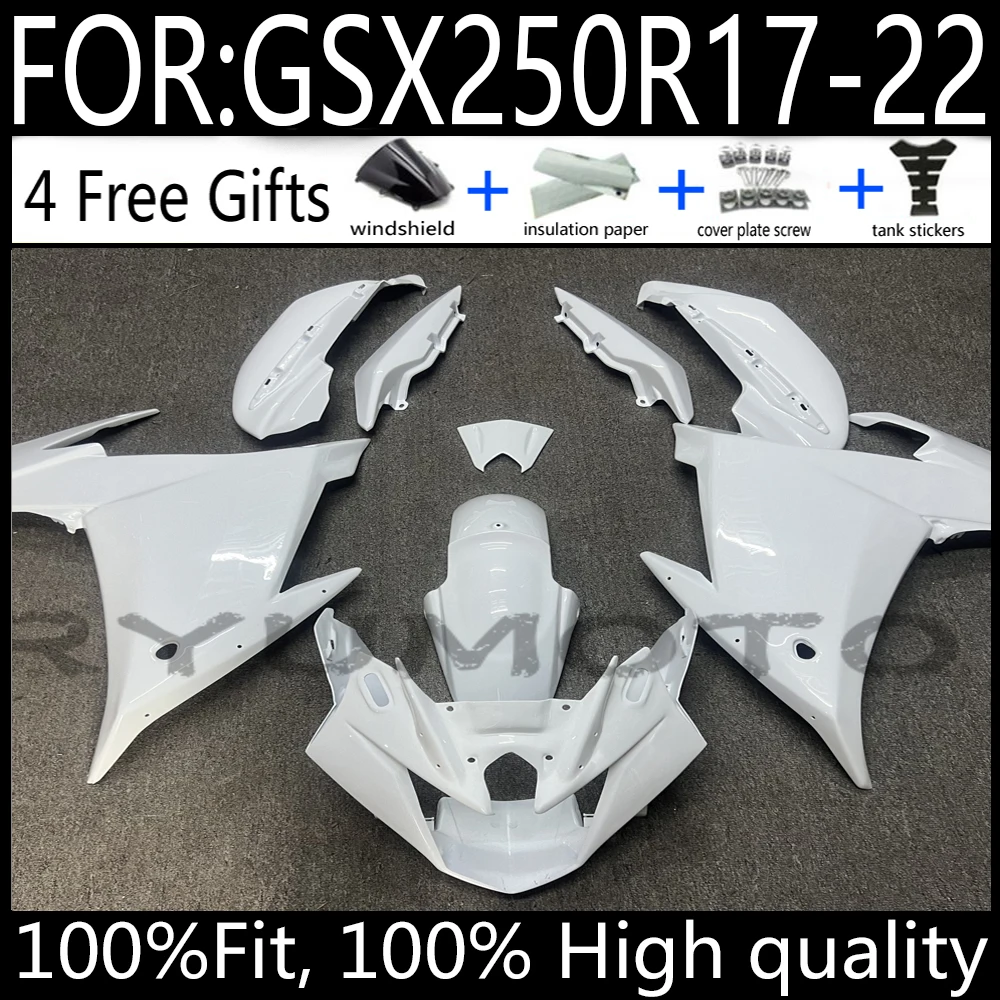 NEW ABS Motorcycle Whole Fairing kit fit for GSXR 250 GSXR 250 GSX250R 2017 2018 2019 2020 2021 2022 bodywork full Fairings
NEW ABS Motorcycle Whole Fairing kit fit for GSXR 250 GSXR 250 GSX250R 2017 2018 2019 2020 2021 2022 bodywork full Fairings