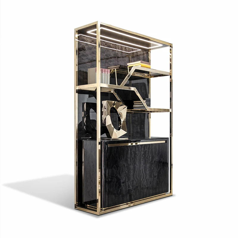 Furniture Modern Mini Display Bar Cabinet Gold Stainless Steel Wooden
Furniture Modern Mini Display Bar Cabinet Gold Stainless Steel Wooden